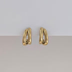 Sina Mini Double Hoop Earrings