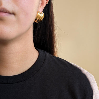 Banana Vintage Stud Earrings