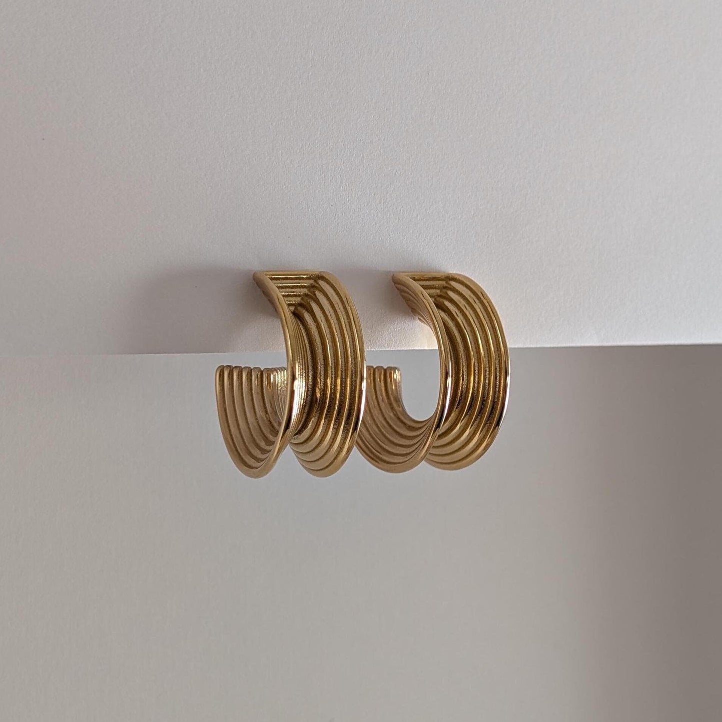 Stella Hoop Earrings