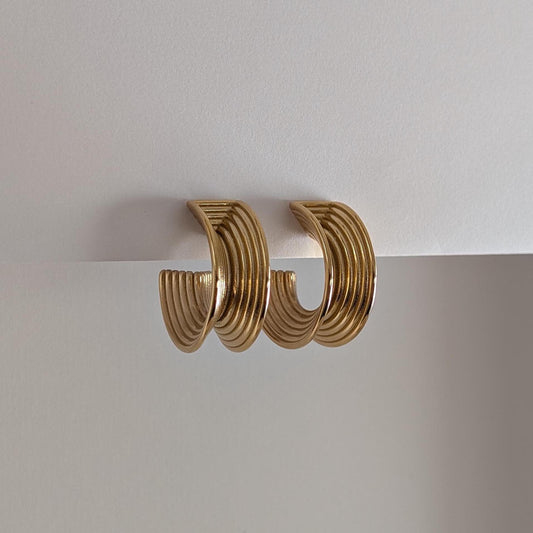 Stella Hoop Earrings