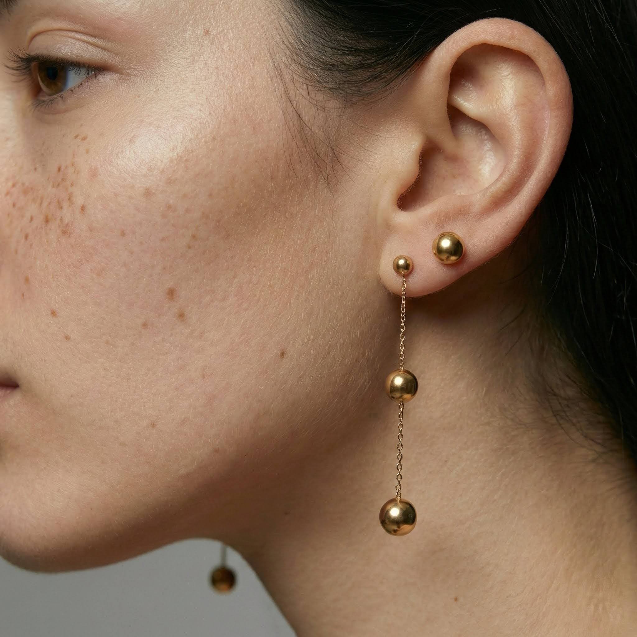 Alexa Gold Earrings