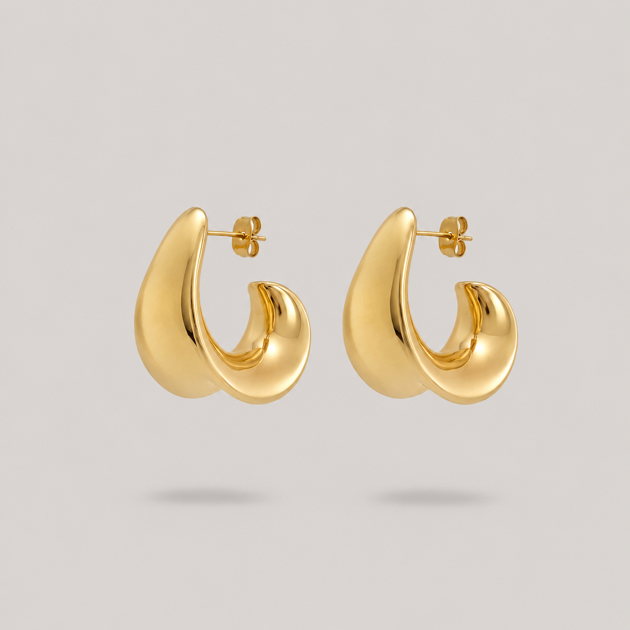 Alien Hoop Earrings