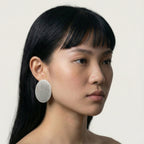 Roma Stud Earrings - Silver