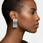 Milano Stud Earrings - Silver