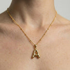 Bubble Letter Necklace