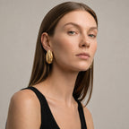 Sicily Drop Earrings - Gold