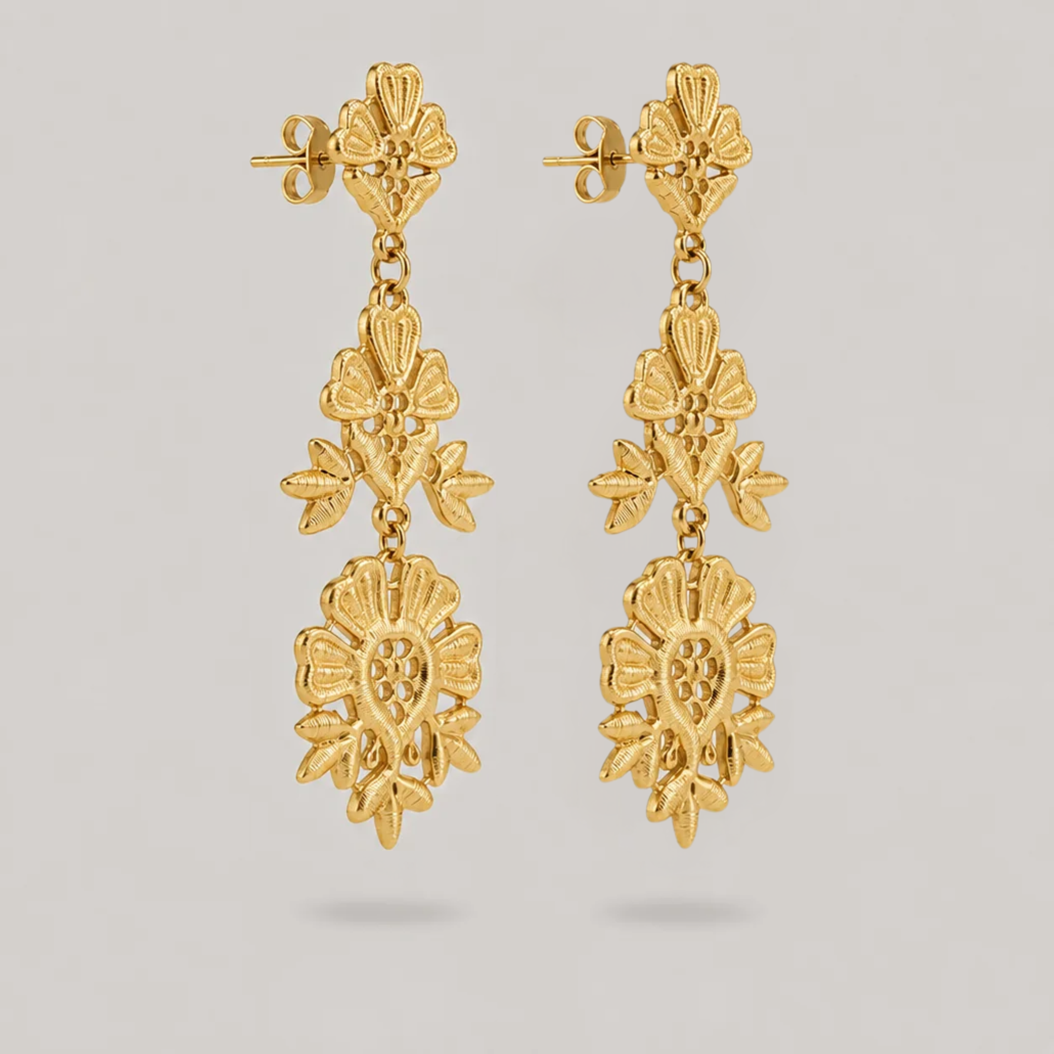 Filigree Drop Earrings