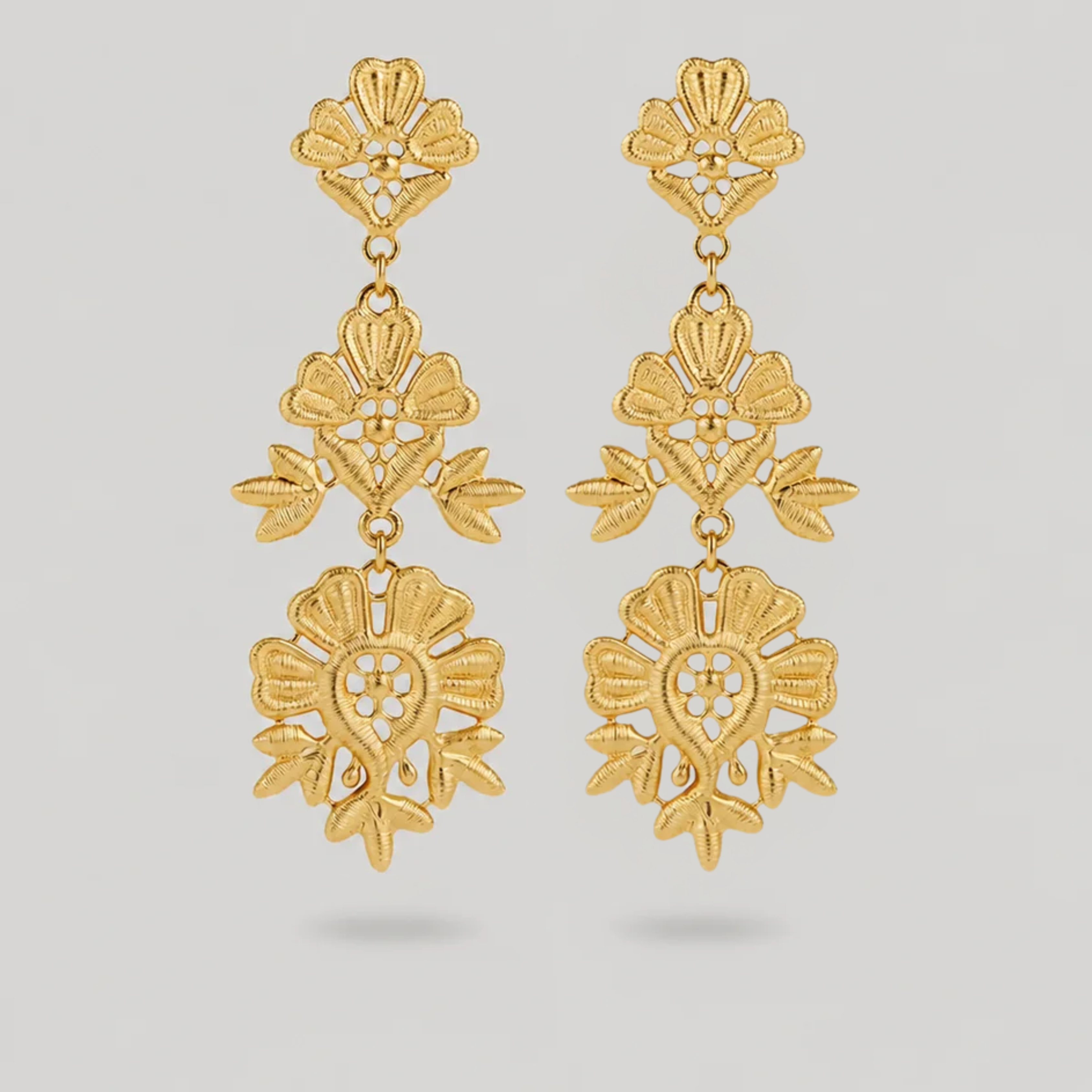 Filigree Drop Earrings