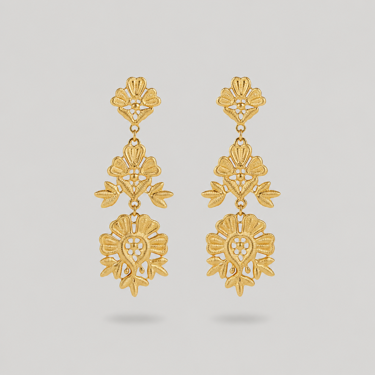 Filigree Drop Earrings