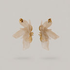 Flora Earrings - Peach