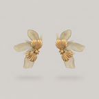 Flora Earrings - Pistachio