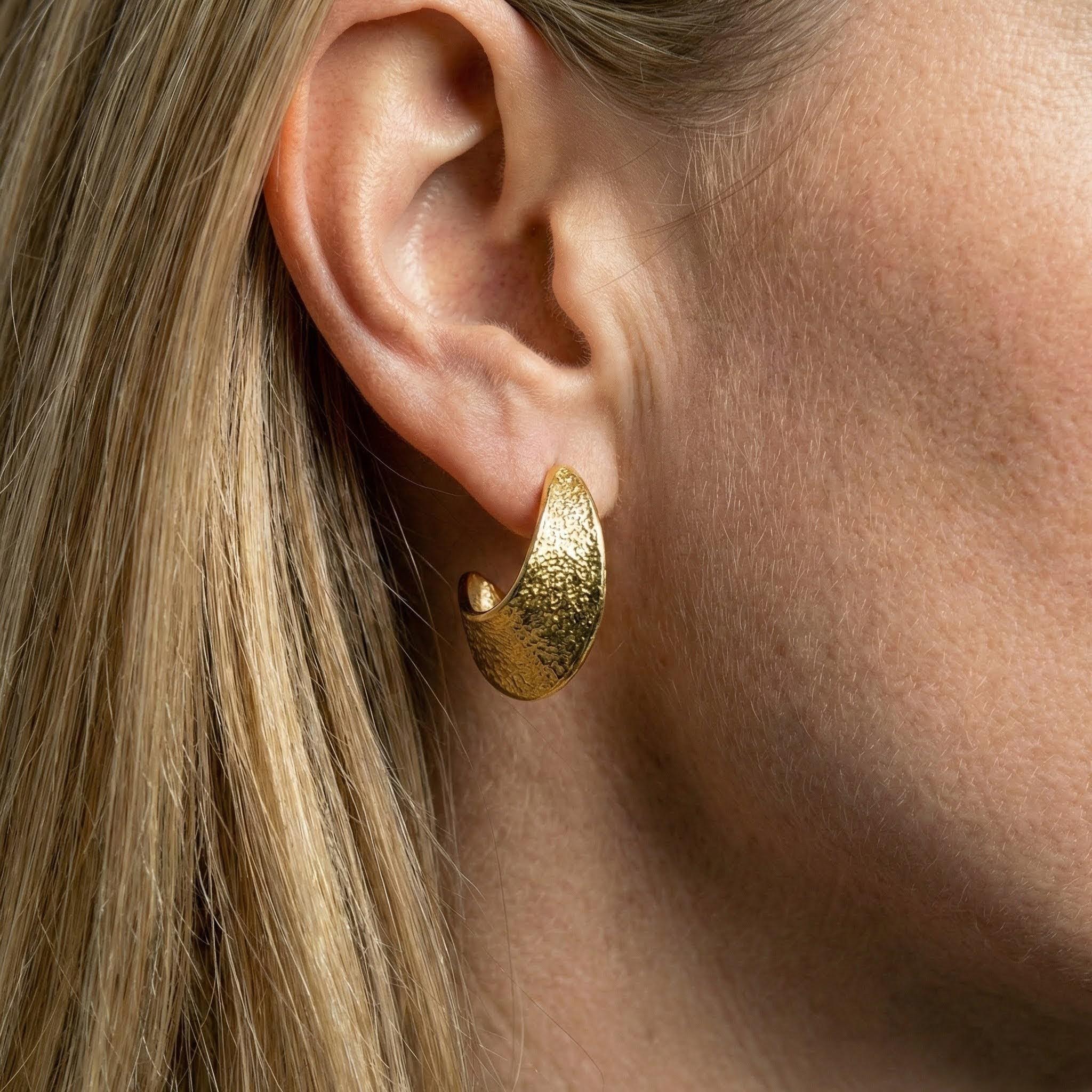 Fortune Hoop Earrings