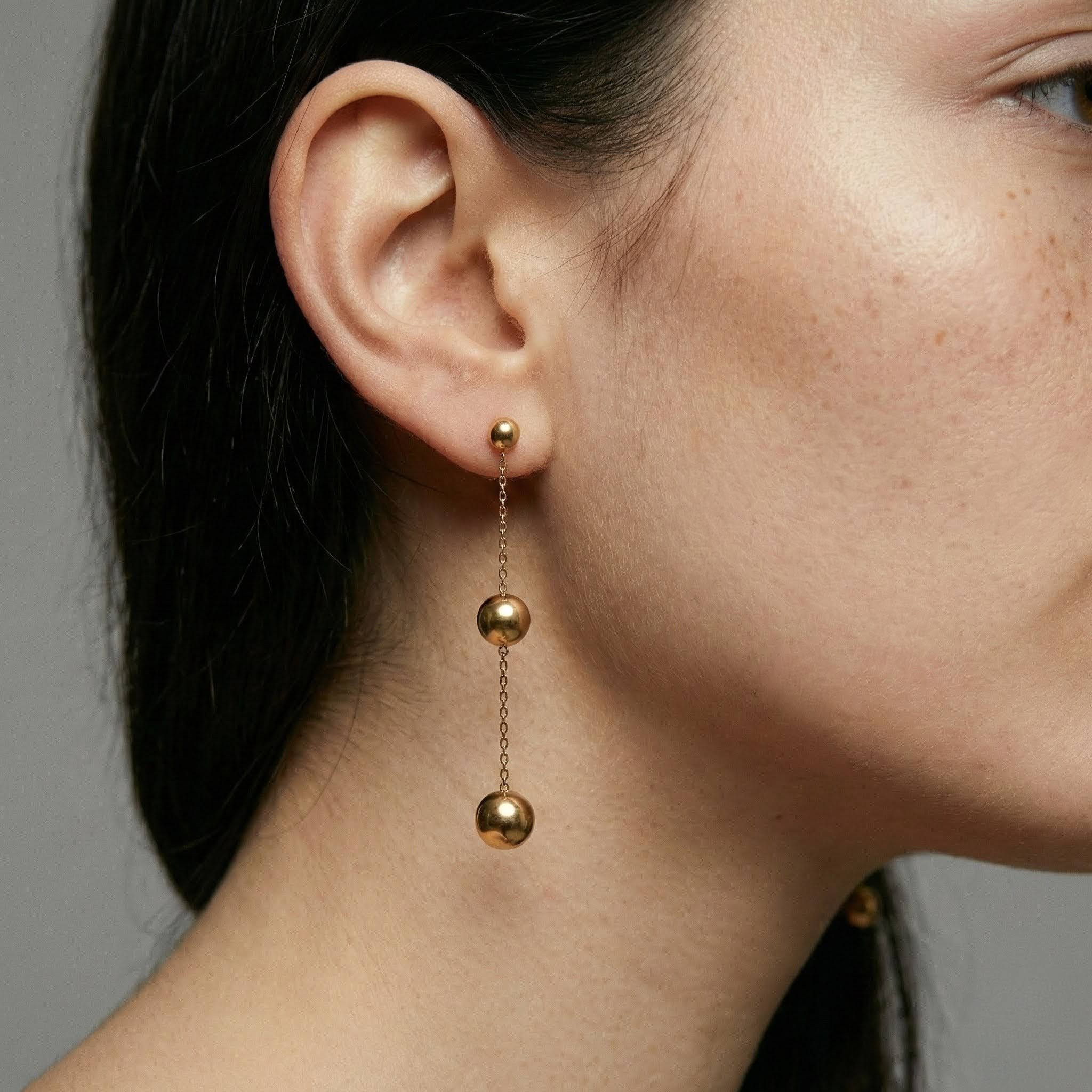 Alexa Gold Earrings