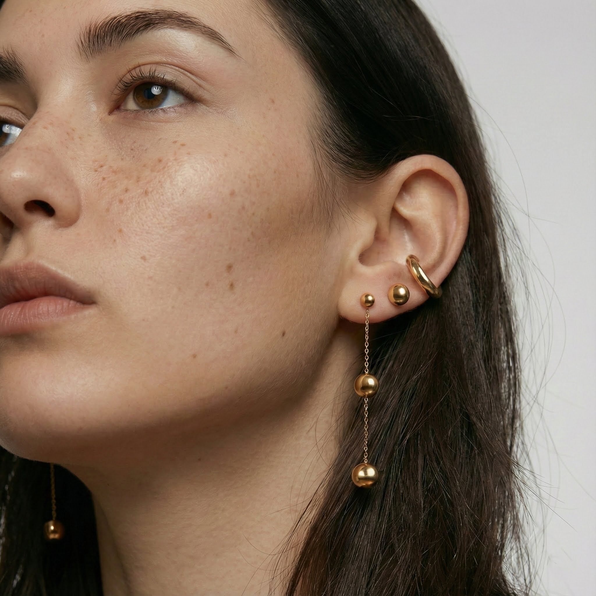 Alexa Gold Earrings