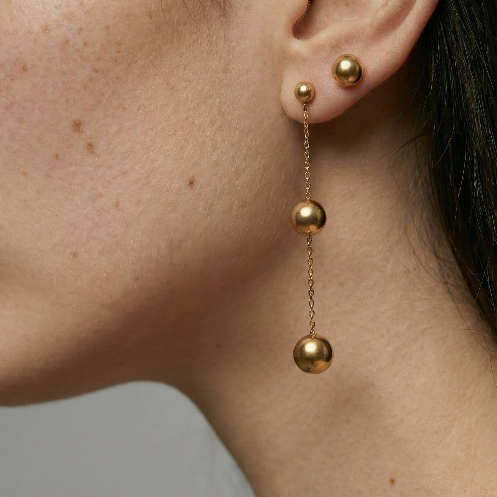 Alexa Gold Earrings