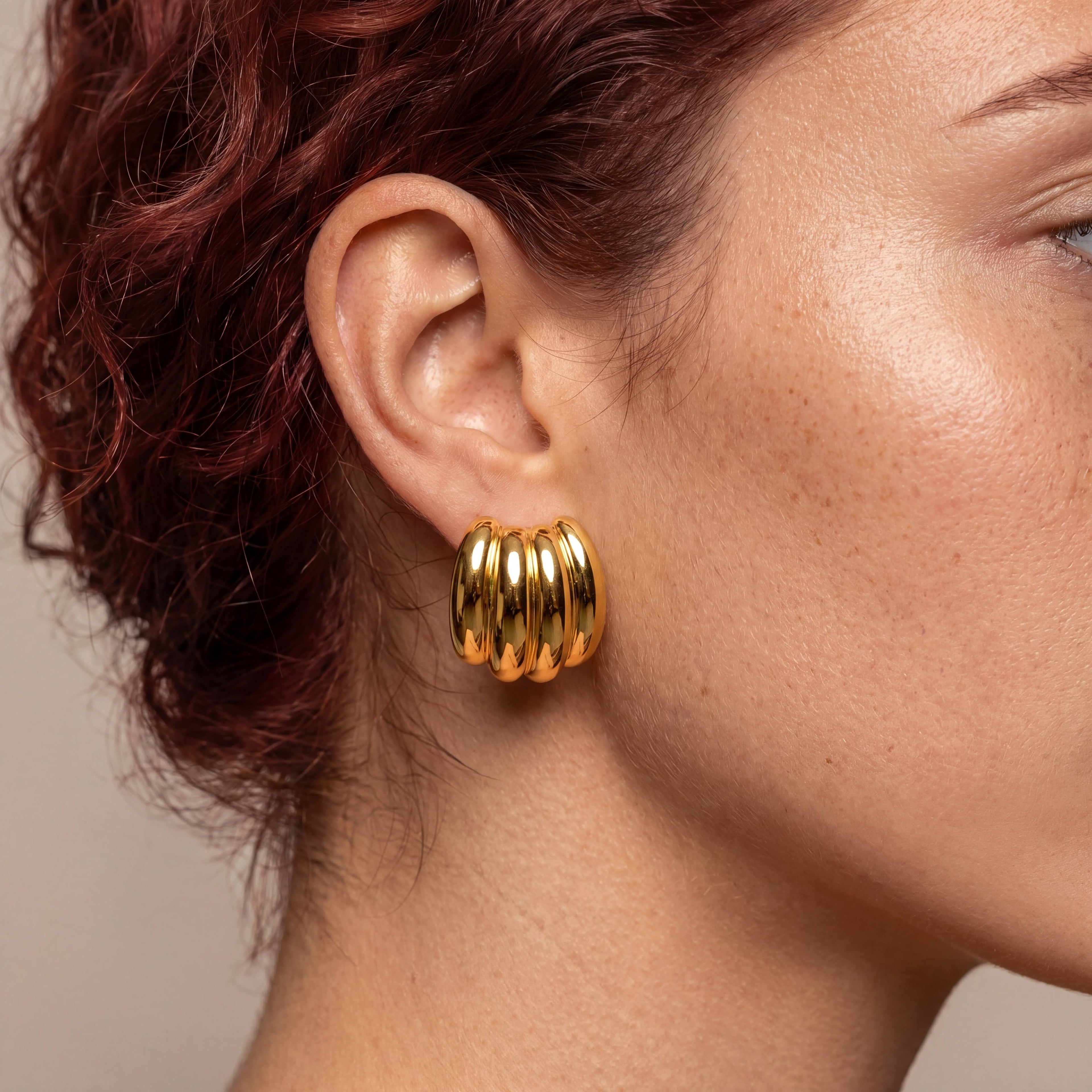 Bita Dome Earrings