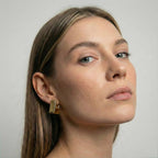 Nita Hoop Earrings - Gold