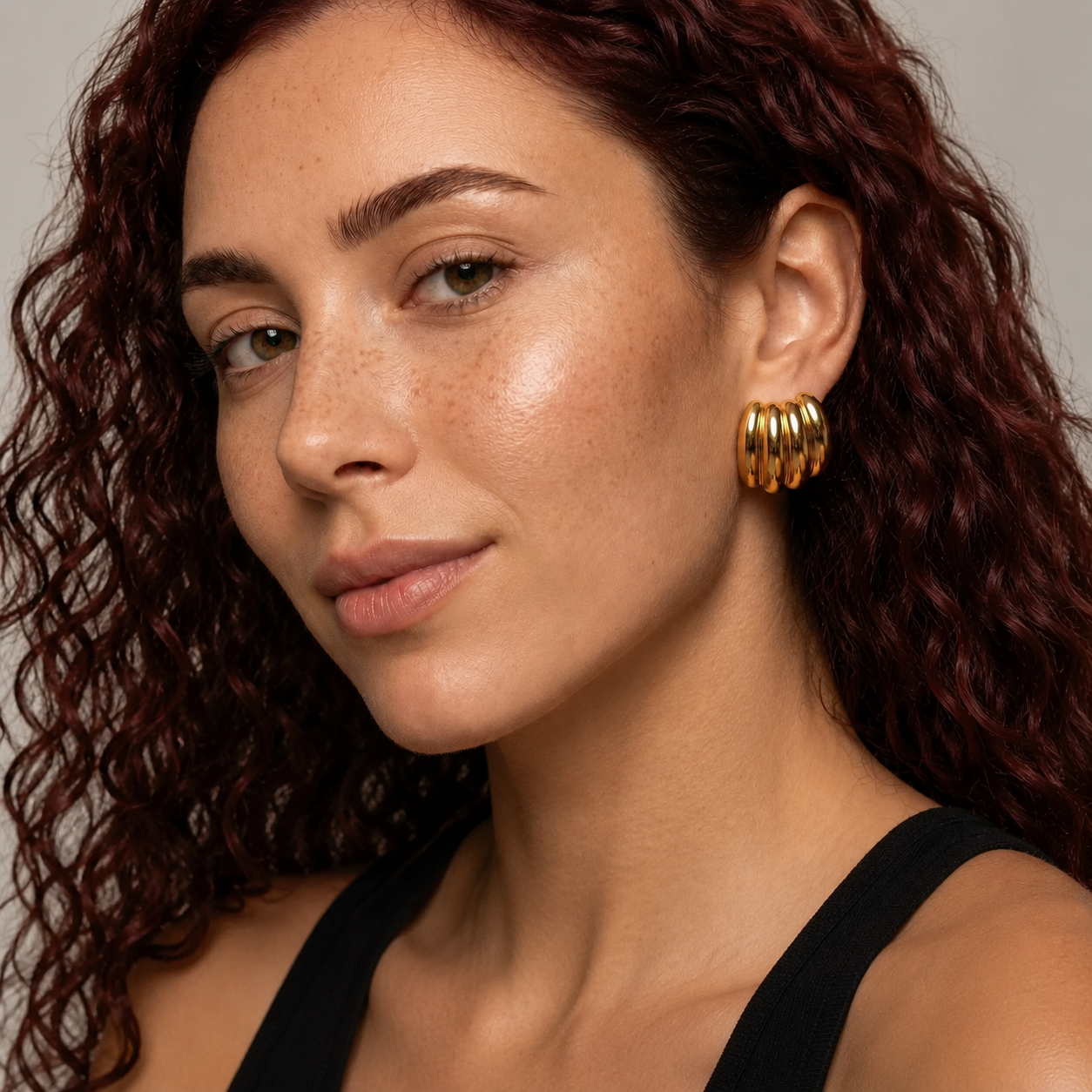 Bita Dome Earrings