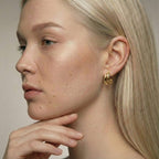 Sina Mini Double Hoop Earrings