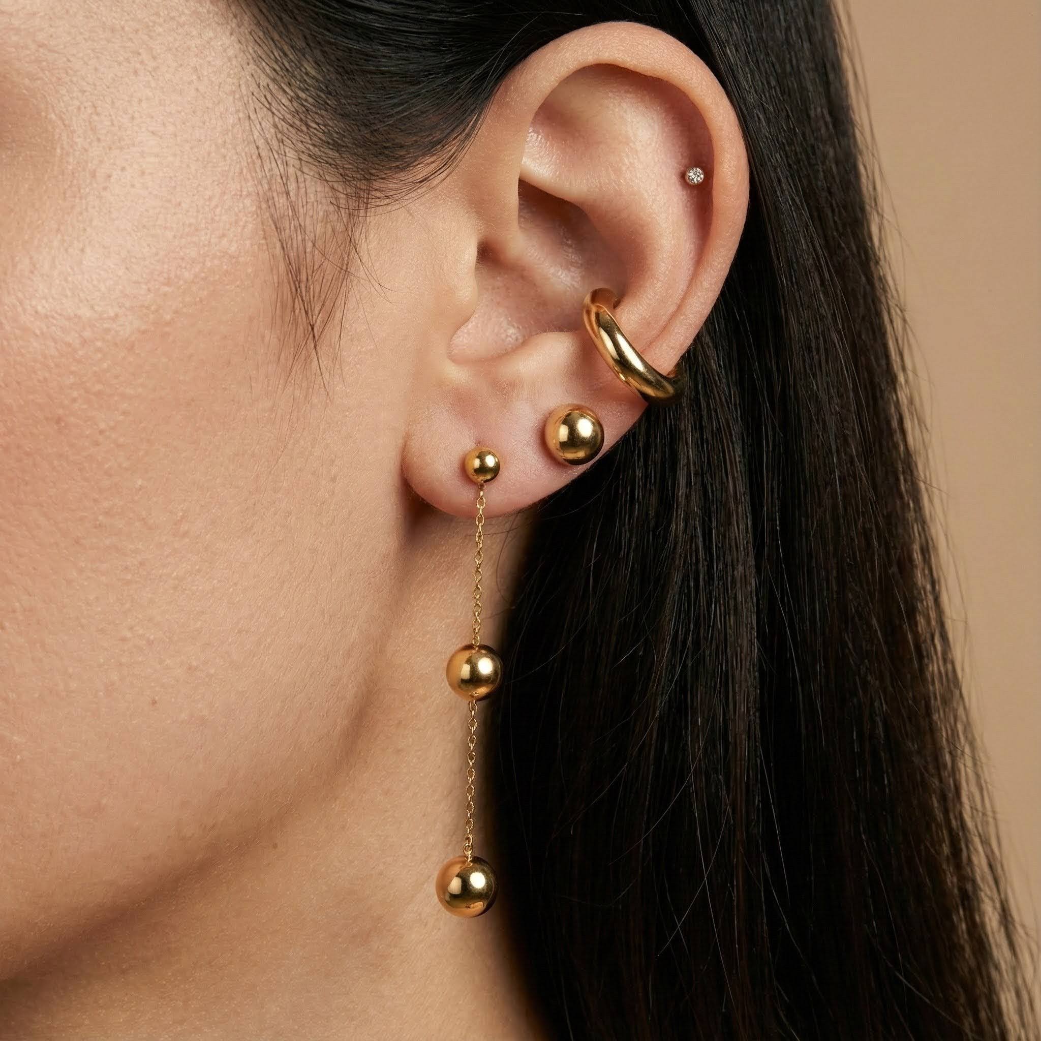 Alexa Gold Earrings