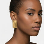 Milano Stud Earrings - Gold