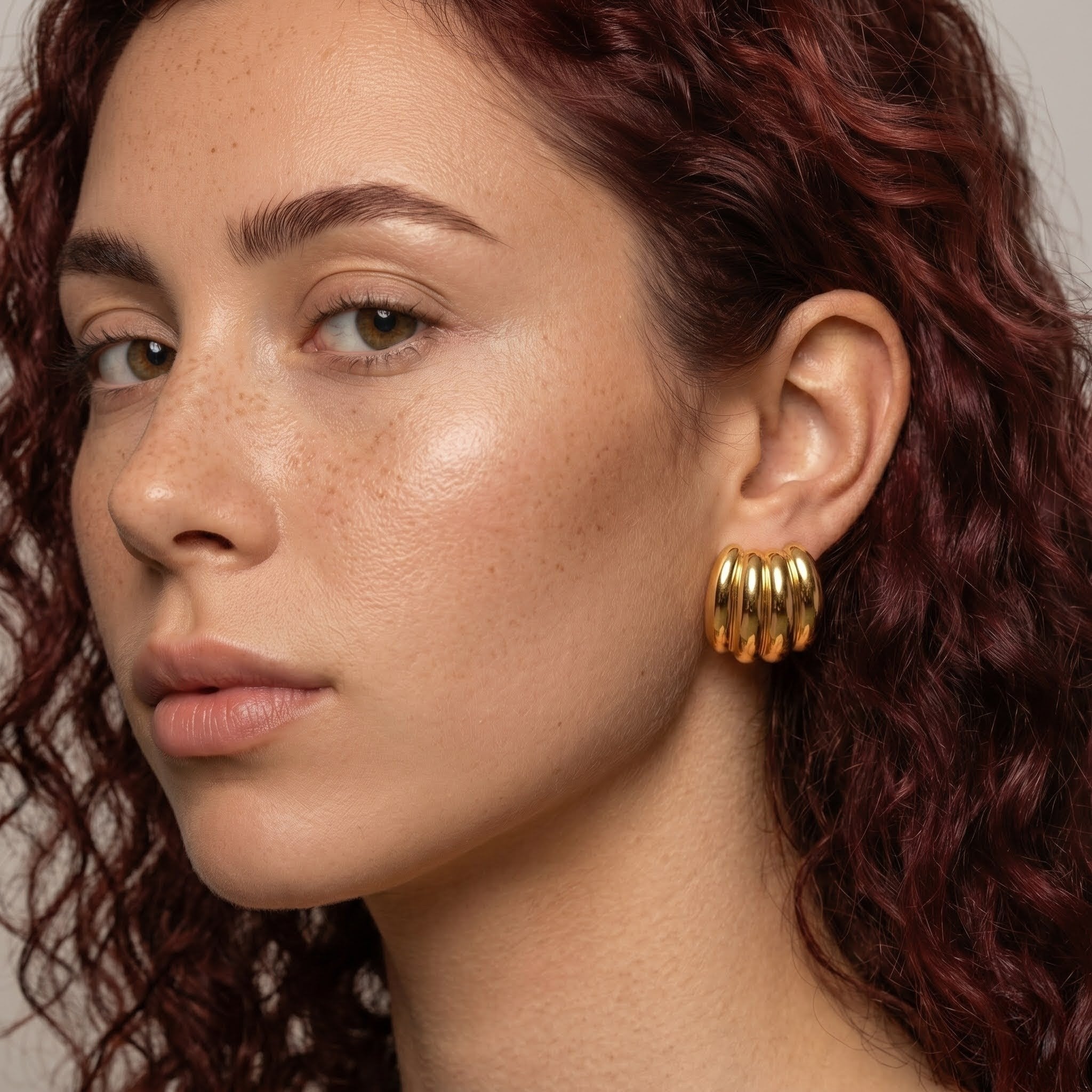 Bita Dome Earrings