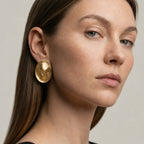 Palermo Stud Earring - Gold