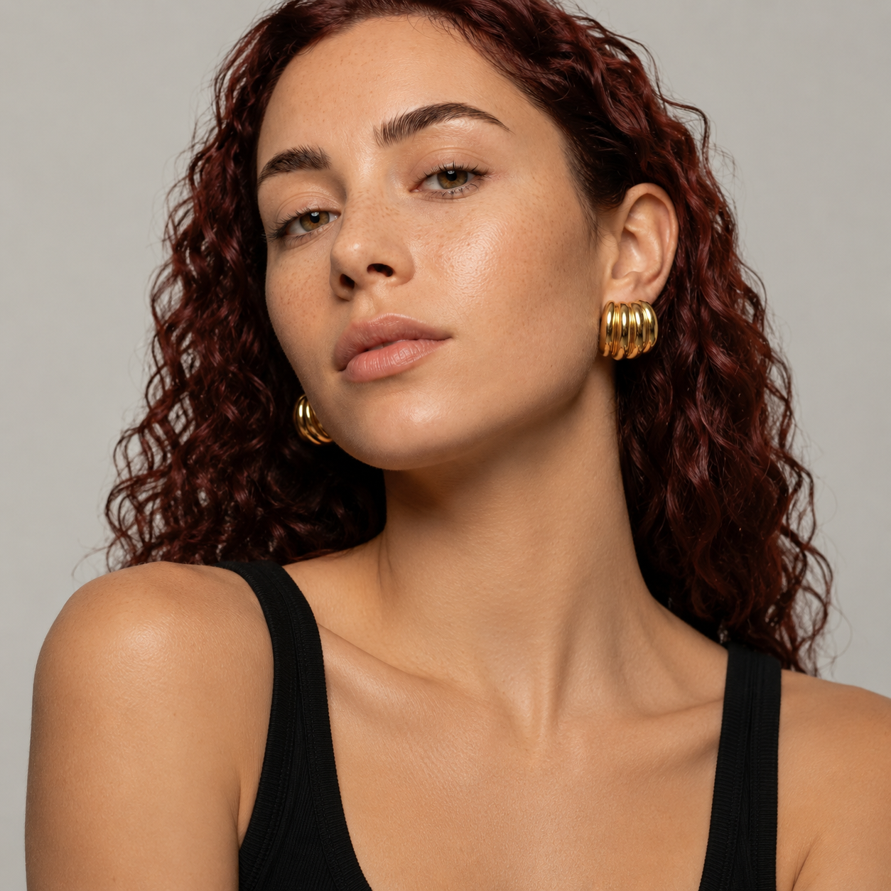 Bita Dome Earrings