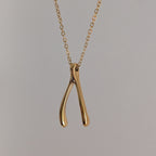Trevi Wishbone Necklace