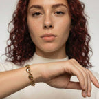 Amore Puff Mariner Chain Bracelet