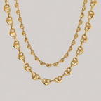 Amore Puff Mariner Chain Necklace