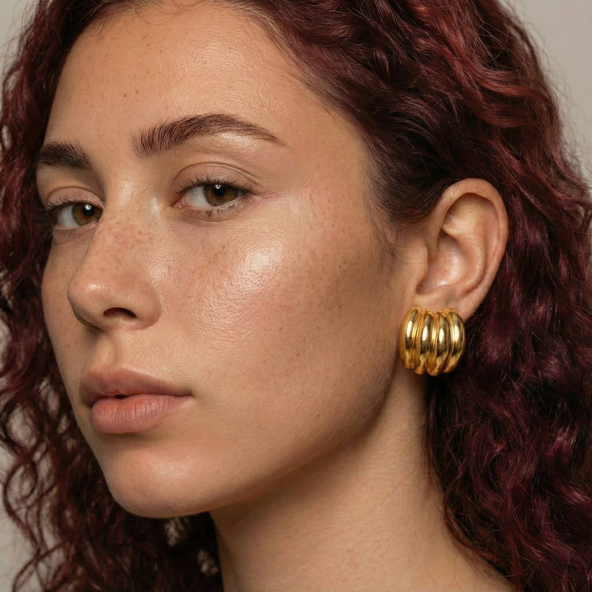 Banana Vintage Stud Earrings