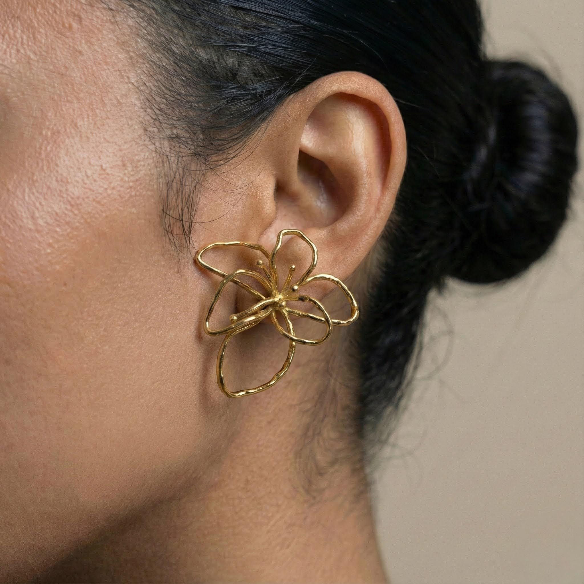 Ora Earrings - Gold