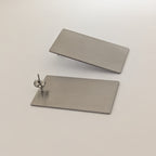 Milano Stud Earrings - Silver