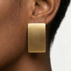 Milano Stud Earrings - Gold