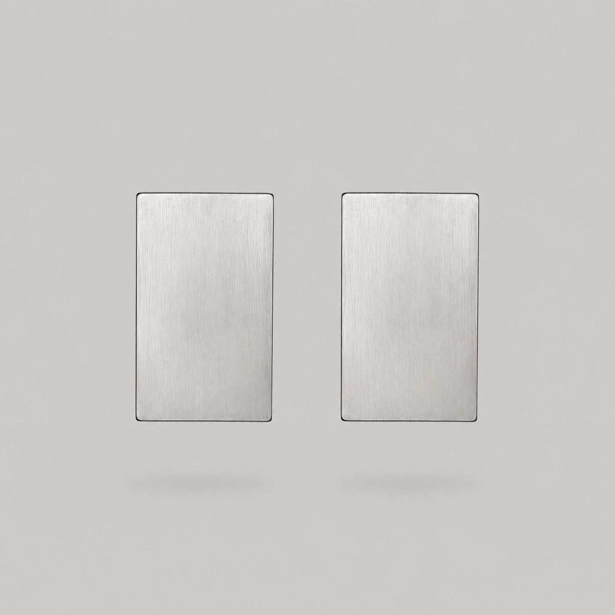 Milano Stud Earrings - Silver