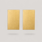 Milano Stud Earrings - Gold