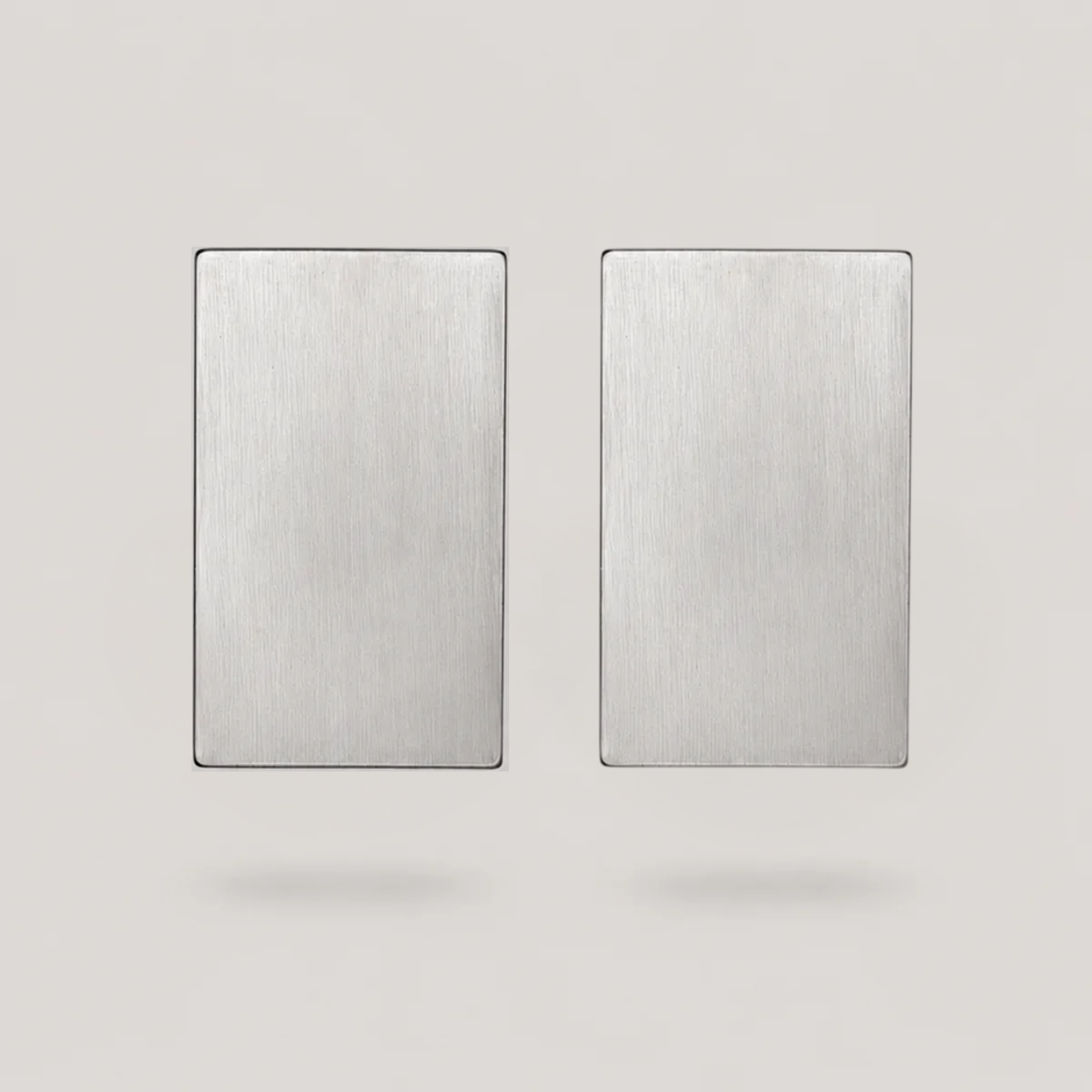 Milano Stud Earrings - Silver