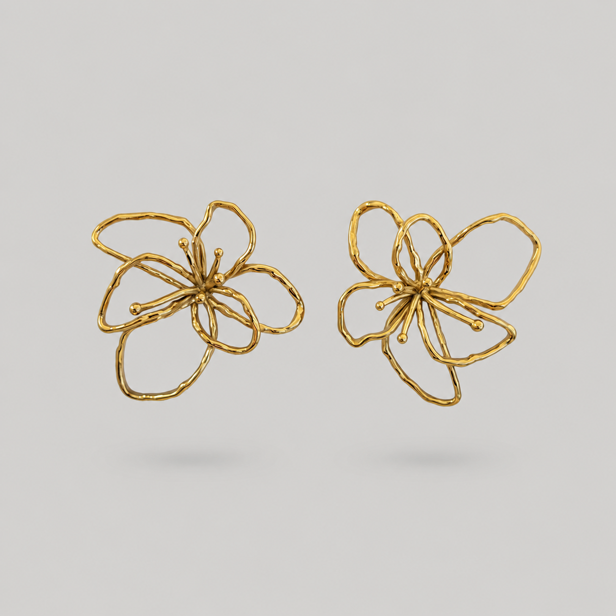 Boucles d'oreilles Ora - Doré