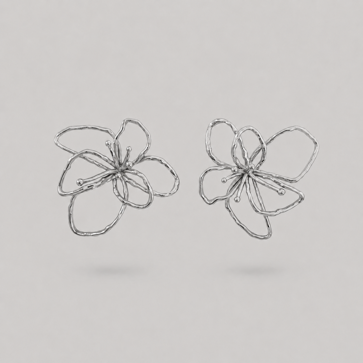 Boucles d'oreilles Ora - Argent
