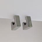 Nita Hoop Earrings - Silver