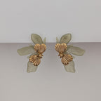 Flora Earrings - Pistachio
