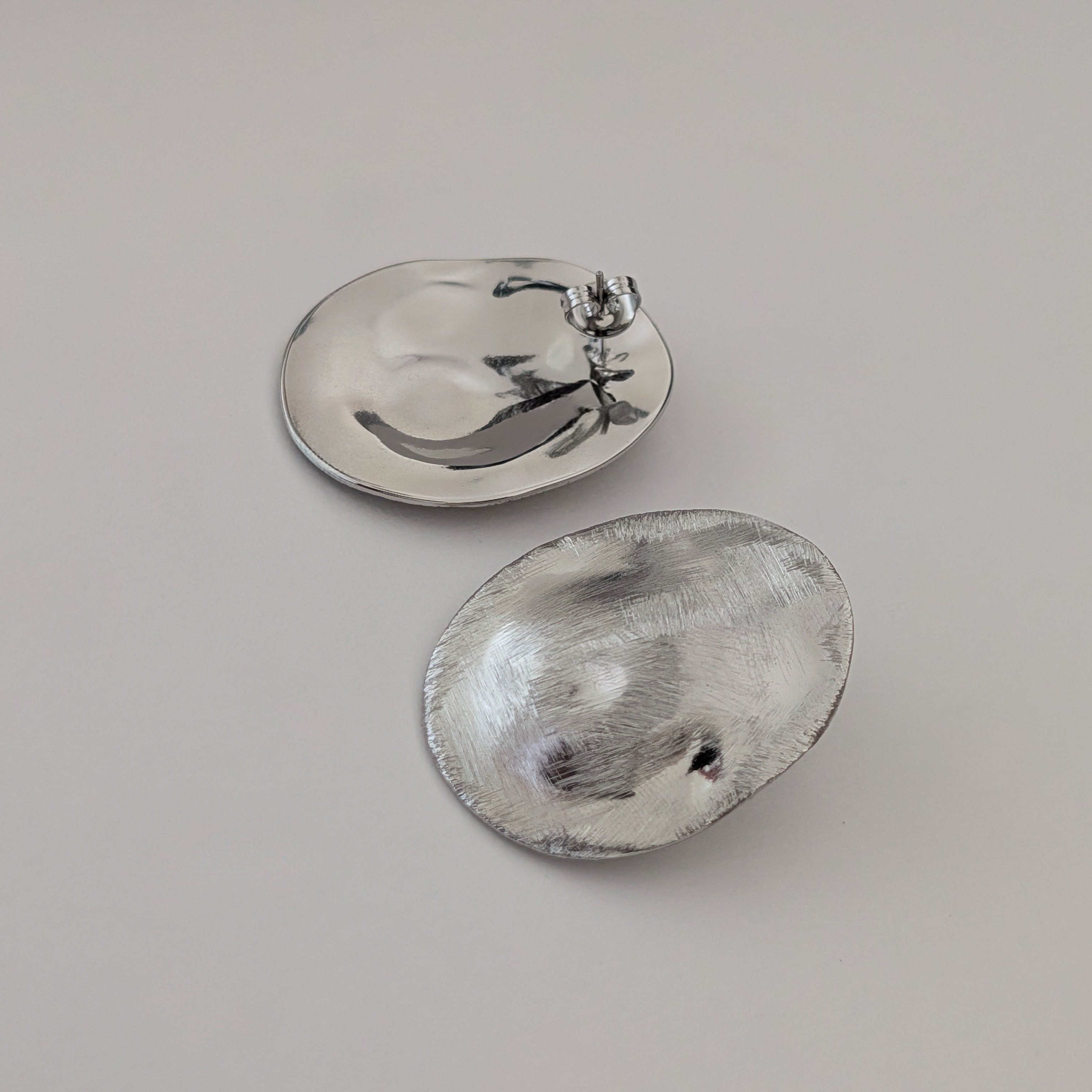 Palermo Stud Earring - Silver