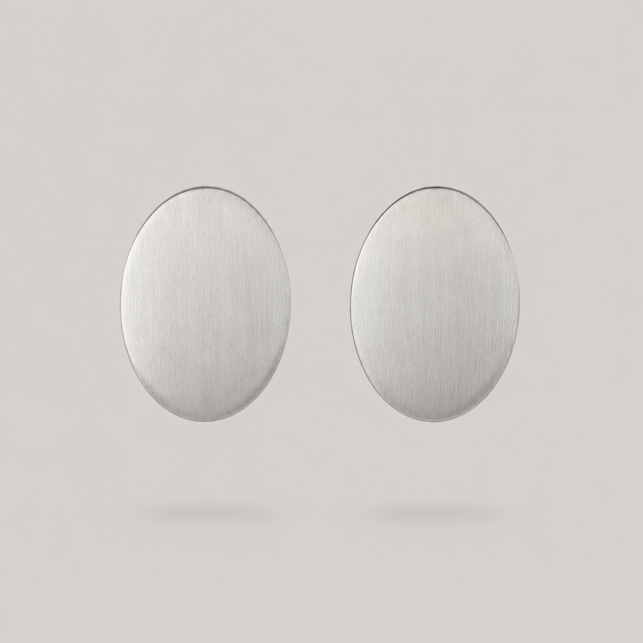Roma Stud Earrings - Silver