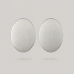 Roma Stud Earrings - Silver