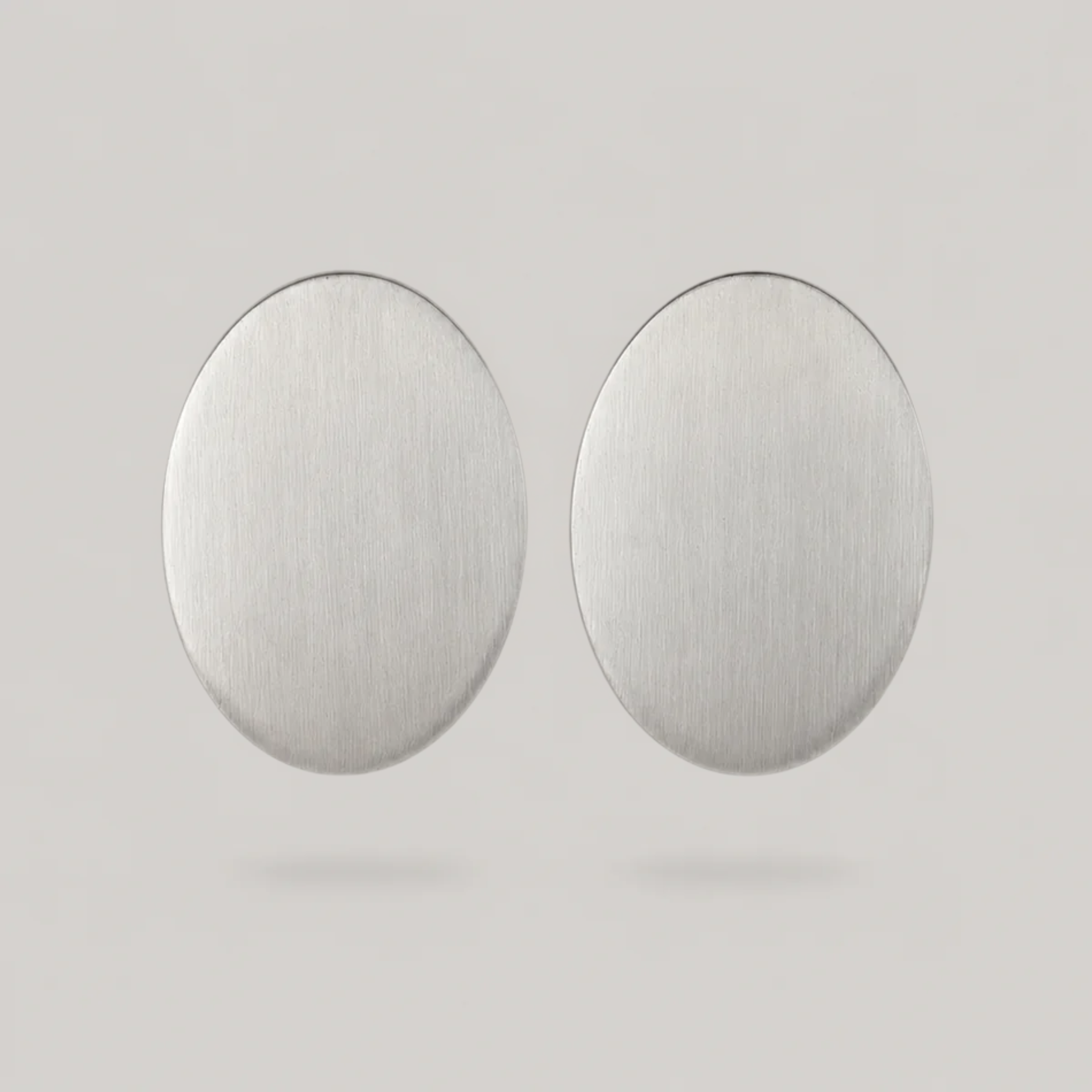 Roma Stud Earrings - Silver