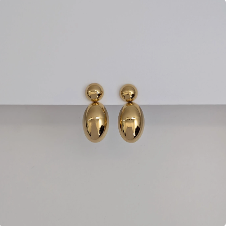 Bisou Gold Drop Earrings