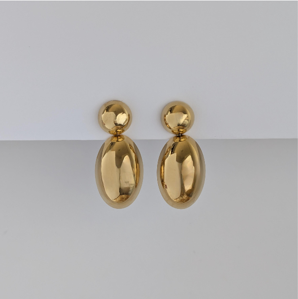 Bisou Gold Drop Earrings