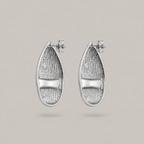 Sicily Drop Earrings - Silver