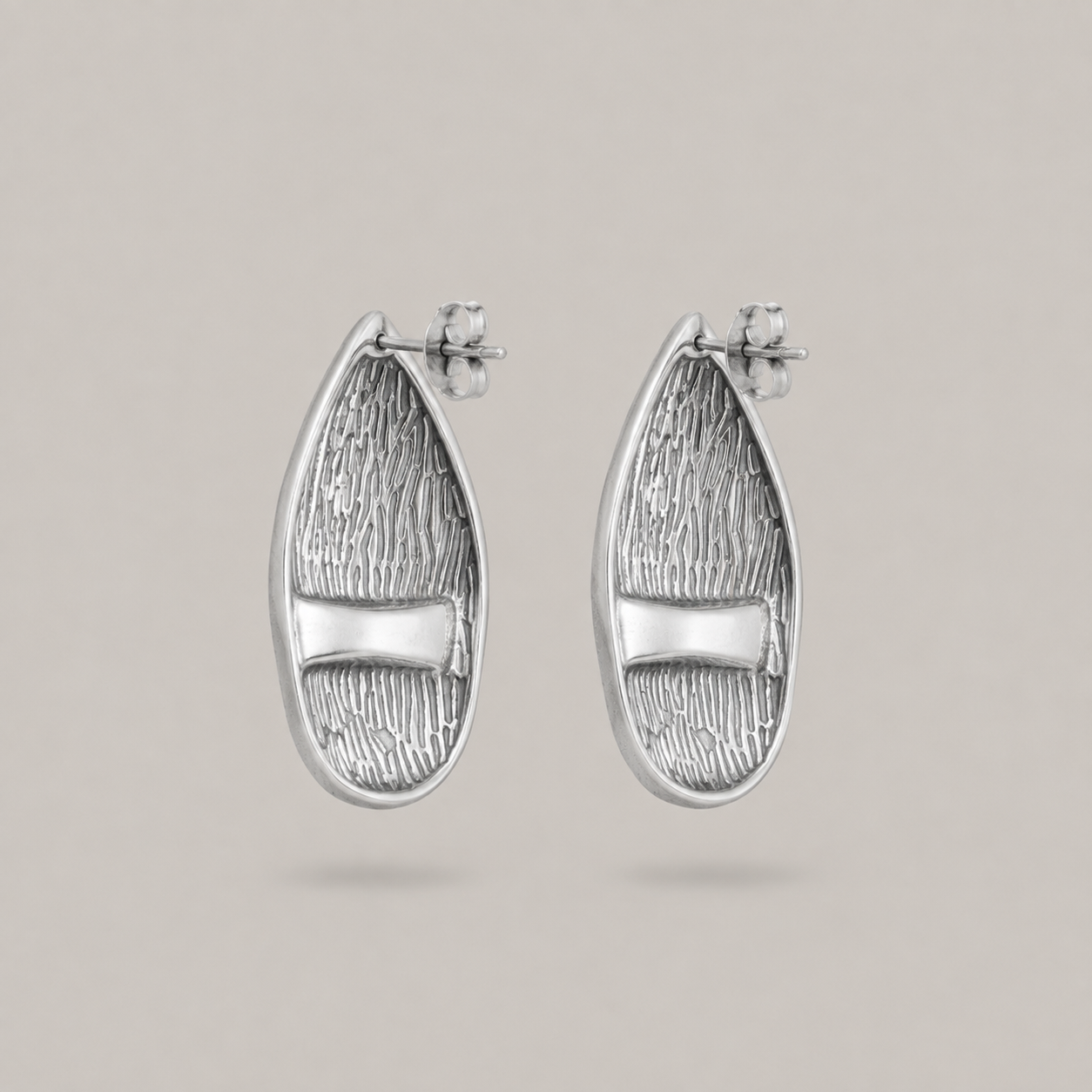 Sicily Drop Earrings - Silver